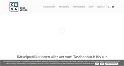 Desktop Screenshot of kuengverlag.ch